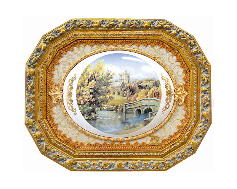 Купить Декоративное панно Italia Cornici di Caccaviello Antonino Artistic Plates OV bridge 1