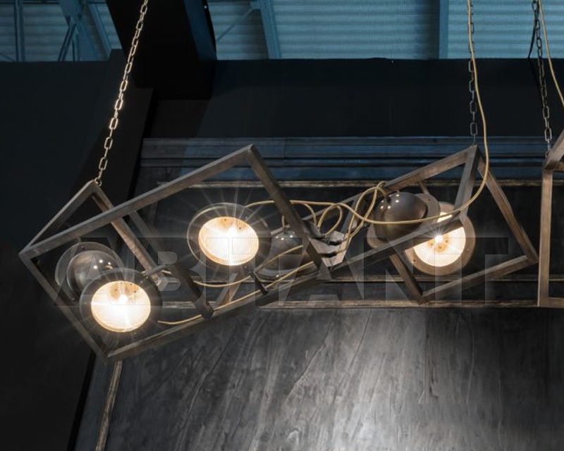 Купить Светильник Mantellassi  Tribeca TOTO' Chandelier con 6 elementi