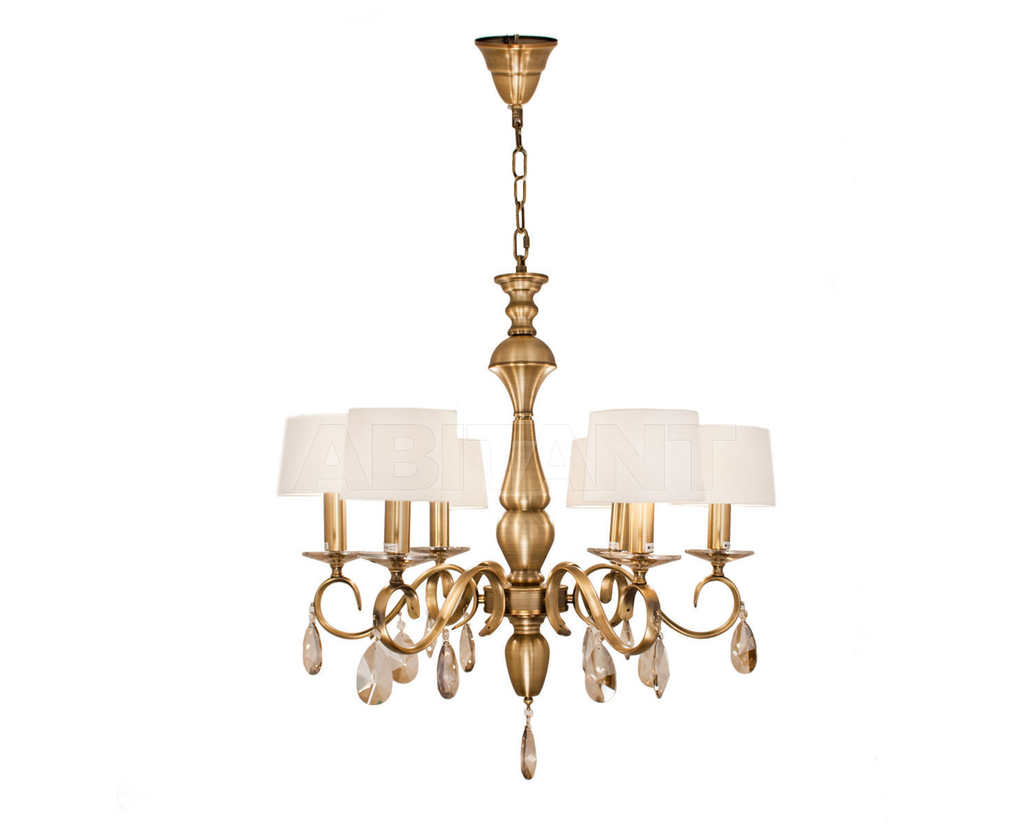 Купить Люстра Antique Brass Pusha Chelsea Interiors 5450