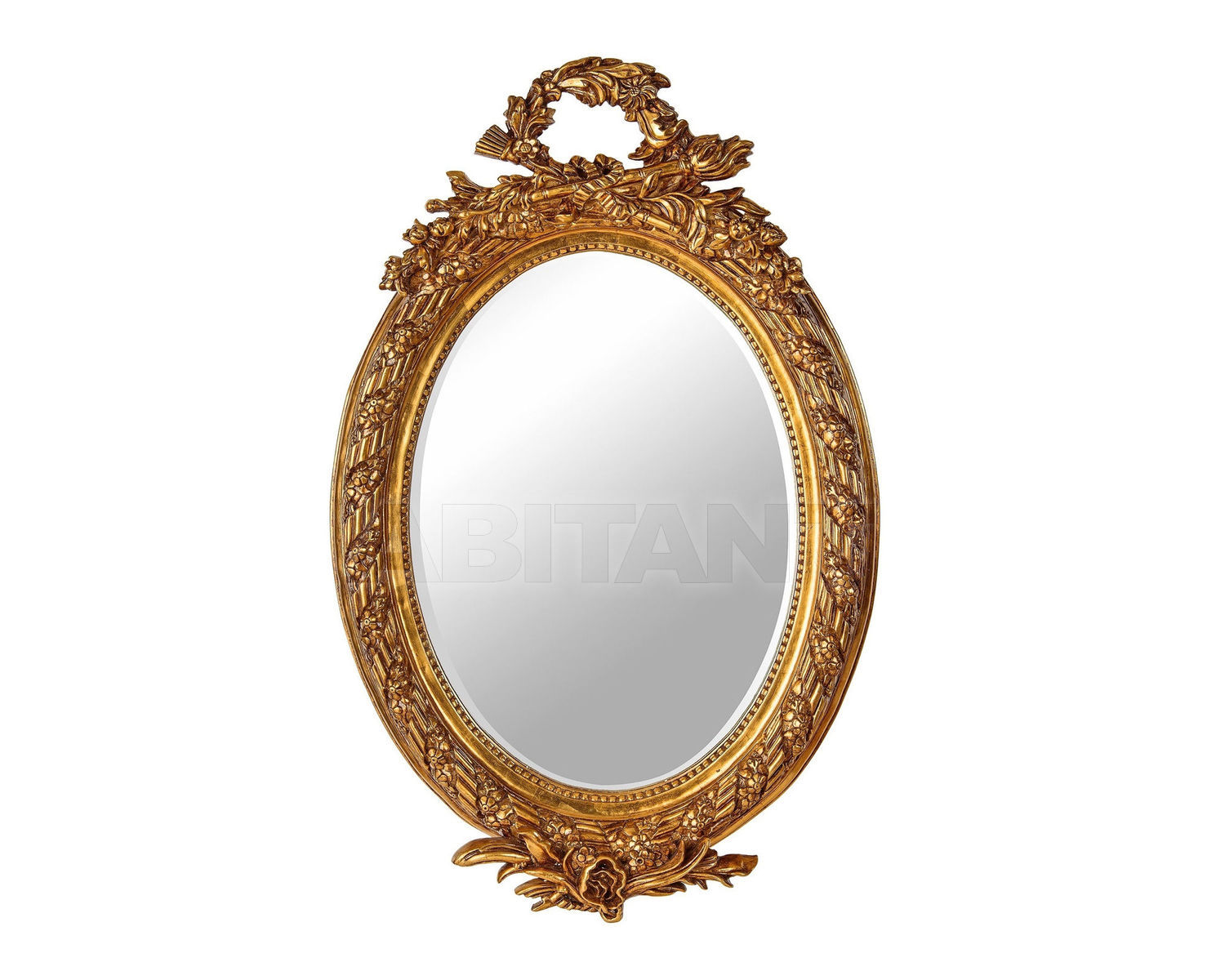 Купить Зеркало настенное Picasso Gold Pusha Art Mirror FA048SGL