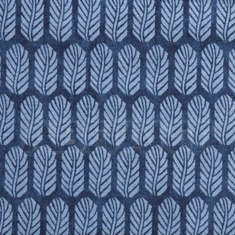 Купить Интерьерная ткань SPRINGLEAF INDIGO Vanguard Furniture Fabric 550885 