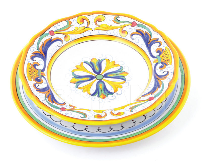 Купить Набор посуды CeramicArte Deruta S.r.l. 2018 Foligno - Servizio da 2