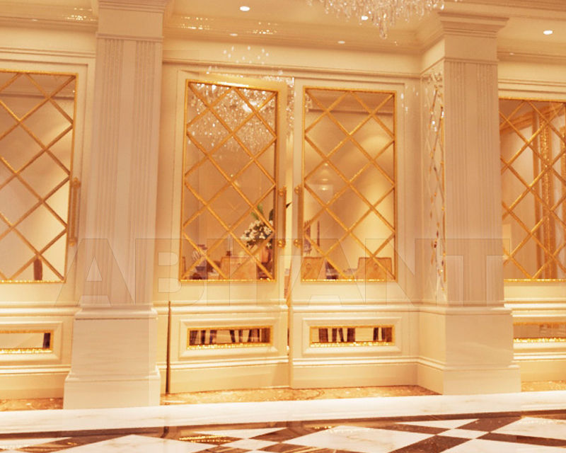 Купить Дверь стеклянная Scic LUXURY Infinity Gold Model