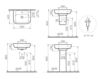 Раковина подвесная Vitra RETRO 5214B003-0001 Современный / Скандинавский / Модерн