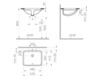 Раковина накладная Vitra S50 5339B003-0012 Современный / Скандинавский / Модерн
