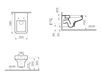 Унитаз подвесной Vitra WATER JEWELS 4328B003-0075 Современный / Скандинавский / Модерн