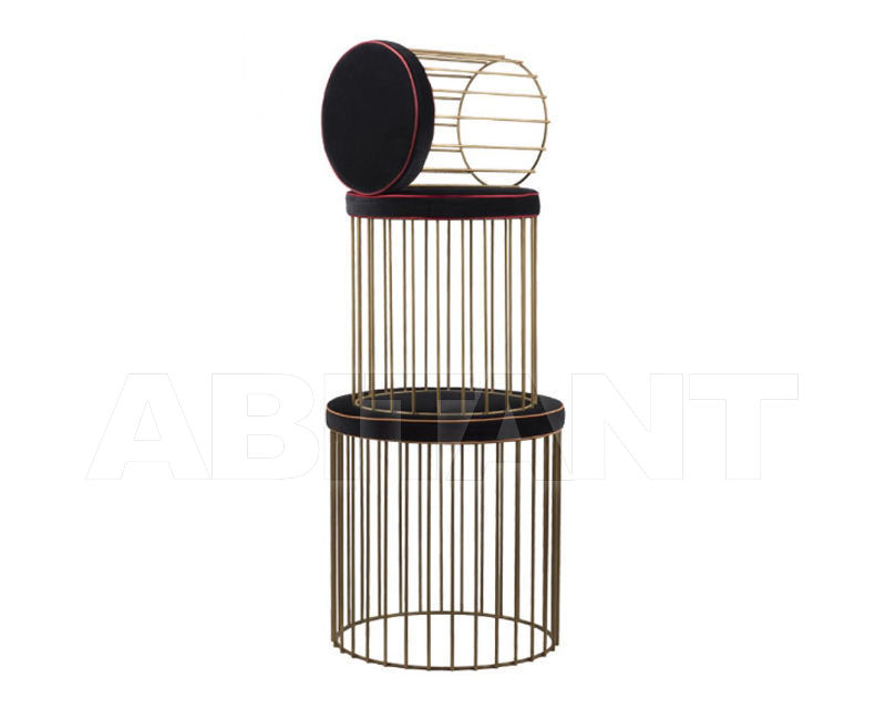 Купить Пуф CAGE Il Bronzetto Brass Brothers CAG04