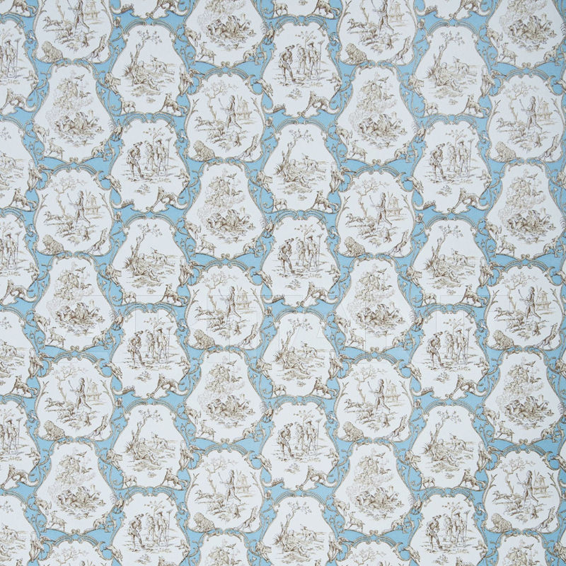 Купить Бумажные обои LA FONTAINE Brunschwig & Fils 2018 BR-69521.204.0