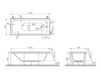 Ванна Vitra Balance BALANCE 170x70 55180001000 Современный / Скандинавский / Модерн