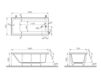 Ванна Vitra Neon Neon 160X75 52660001000 Современный / Скандинавский / Модерн