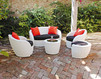 Диван LOTUS Contral Outdoor 528 BCO = bianco Современный / Скандинавский / Модерн