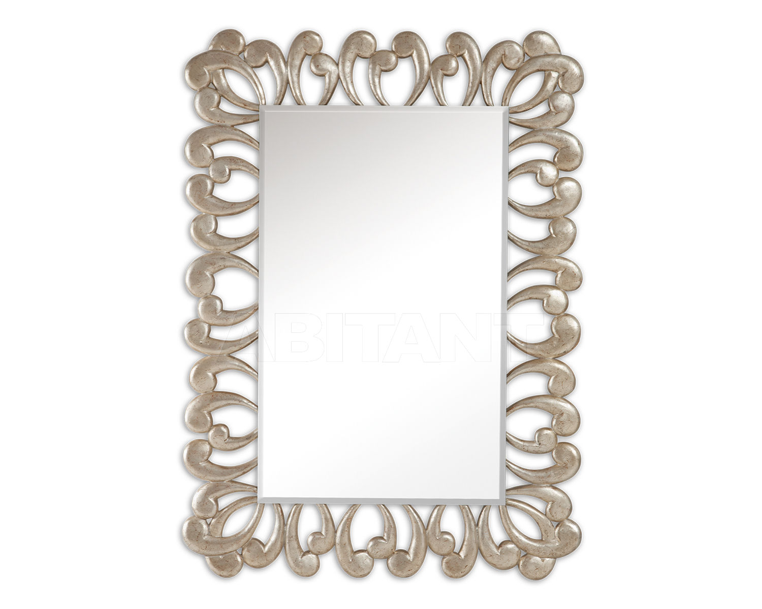 Купить Зеркало настенное The Apostrophe Christopher Guy 2019 50-2431-B-BEV Italian Silver