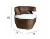 Кресло MAMBO Contral Outdoor 560 BCO = bianco Современный / Скандинавский / Модерн