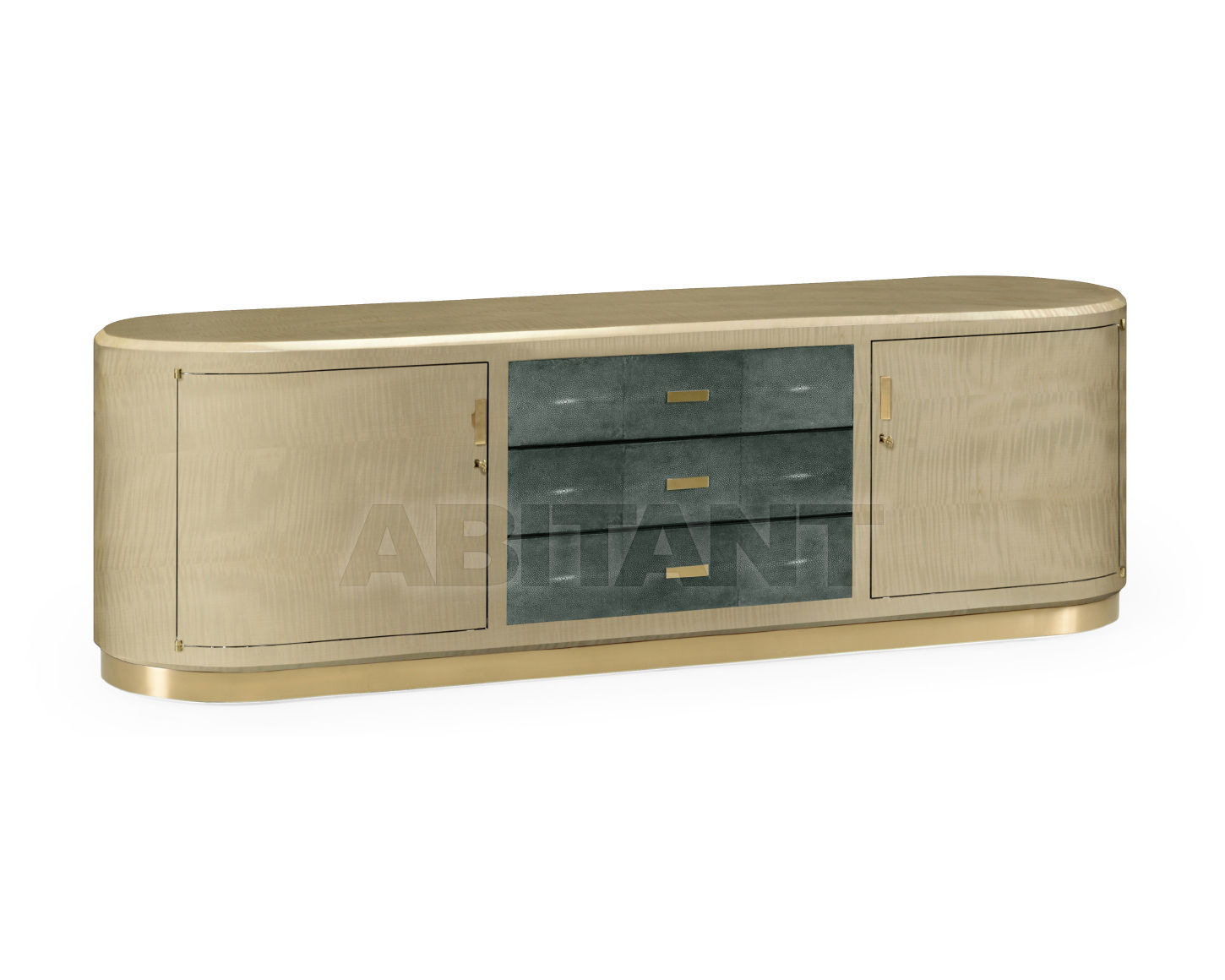 Купить Тумба под AV Jonathan Charles Fine Furniture JC Modern - Opera Collection 499371-GSH
