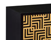 Комод Jonathan Charles Fine Furniture JC Modern - Op Art Collection 500015-BLA