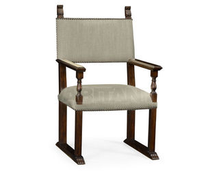 Стул с подлокотниками Jonathan Charles Fine Furniture Churchman 540051-RCC-F001