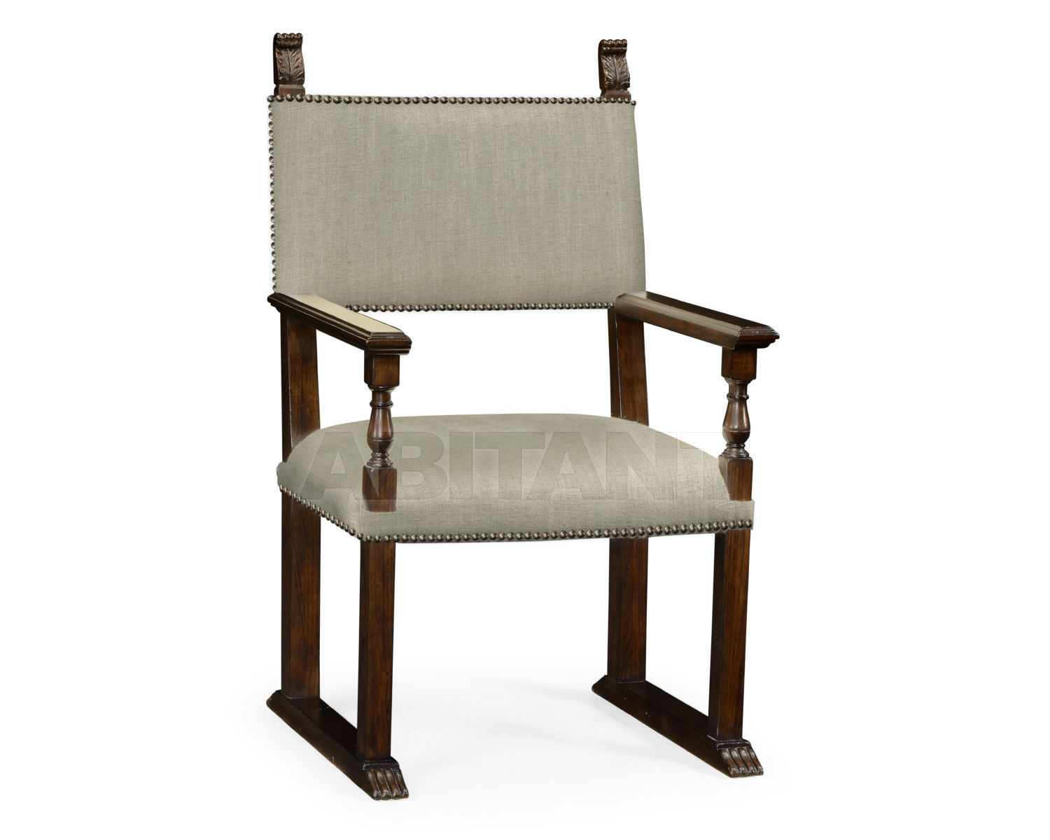 Купить Стул с подлокотниками Jonathan Charles Fine Furniture Churchman 540051-RCC-F001