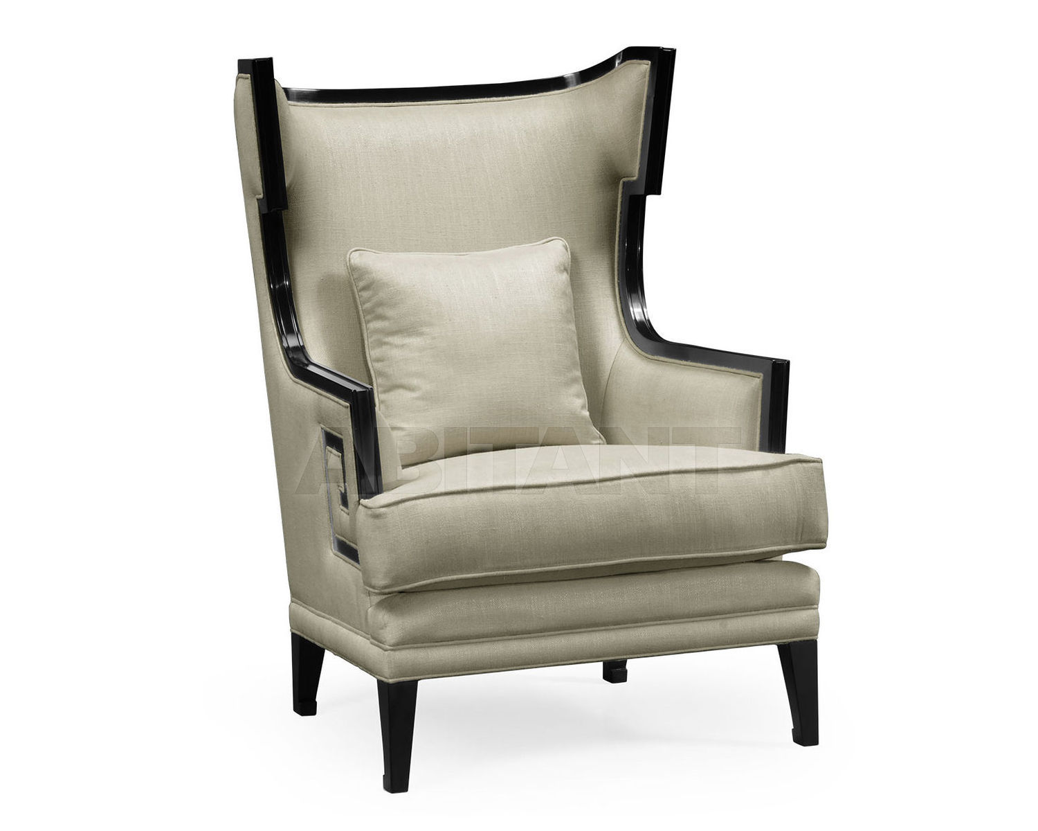 Купить Кресло Jonathan Charles Fine Furniture Windsor 495848-BLA-F001