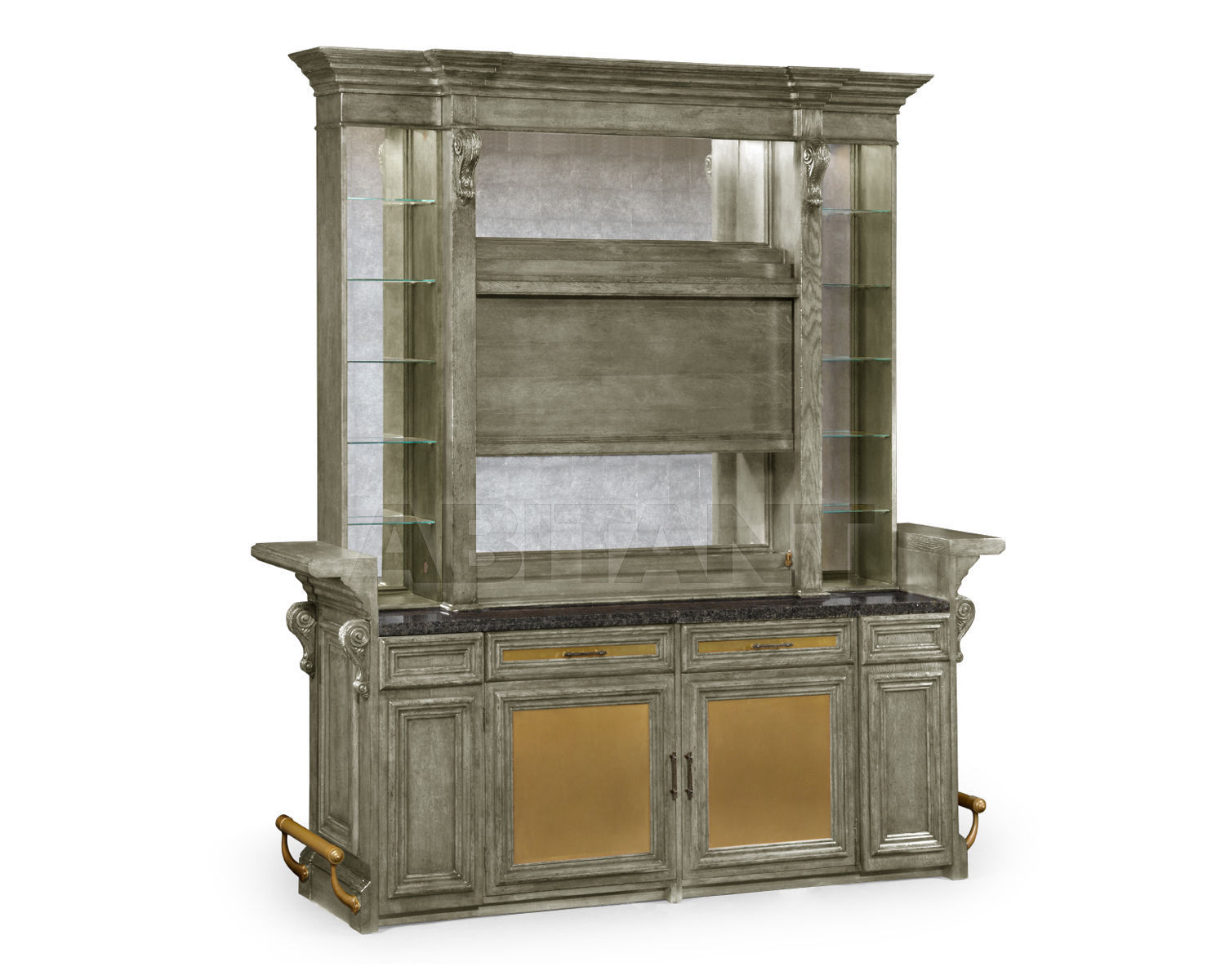 Купить Бар Jonathan Charles Fine Furniture Sherwood Oak 494492-GYO