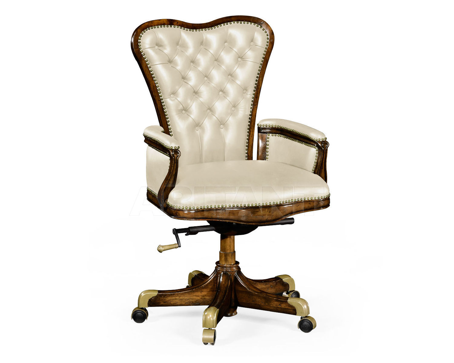 Купить Кресло для кабинета Jonathan Charles Fine Furniture Windsor 494407-WAL-L025