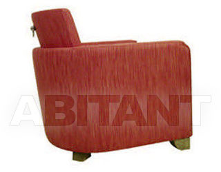 Кресло D'argentat Paris Exworks TOULOUSE armchair red
