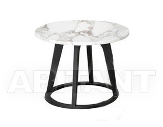 Столик кофейный Amura Magazine 2012 punto TALL TABLE CALACATTA MARBLE / WOOD