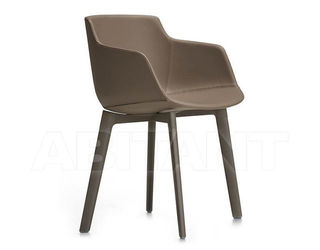 Стул с подлокотниками FLOW LEATHER MDF Italia 2019 F054243