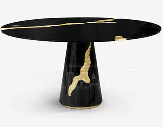 Стол обеденный Boca Do Lobo by Covet Lounge 2020 EMPIRE ROUND BLACK
