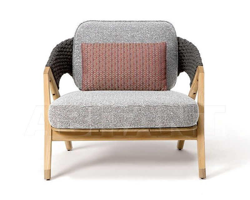 Купить Стул с подлокотниками Knit Ethimo 2022 KNPLH1T1R70