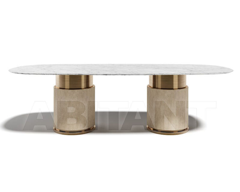 Купить Стол обеденный ROCK OVAL Capital Collection 2025 PF.DEC.RCKR4.TA