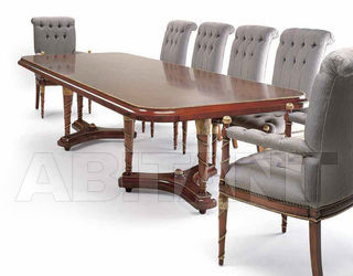 Стол обеденный FRANGIA Isacco Agostoni Contemporary 1020 DINING TABLE CM. 300 WITH 2 BASES