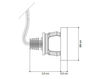 Встраиваемый светильник Egoluce Recessed Lamps 6354.01W        Современный / Скандинавский / Модерн