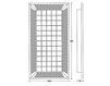 Стеллаж Vismara Design Mosaik Frame - 214 Современный / Скандинавский / Модерн
