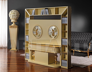Стойка под аппаратуру Vismara Design Baroque REVOLVING HOME CINEMA - BAROQUE