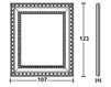 Рамка для картины Vismara Design Classic FRAME 120 CLASSIC SOLO FRAME 2 Современный / Скандинавский / Модерн