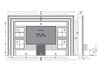 Стойка под аппаратуру Vismara Design Classic THE WALL HOME CINEMA - CLASSIC Современный / Скандинавский / Модерн