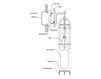 Светильник настенный Hudson Valley Lighting Standard 8501-PN Современный / Скандинавский / Модерн