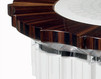 Столик кофейный Isacco Agostoni Contemporary 1348 SMALL ROUND SIDE TABLE Ар-деко / Ар-нуво / Американский
