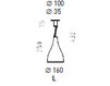 Светильник Serien Ceiling Lamps One Eighty Ceiling black lacquered Современный / Скандинавский / Модерн