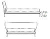 Кровать MAYA Alivar Contemporary Living LM1S STANDARD Современный / Скандинавский / Модерн