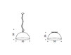Светильник IDL Export Luce Da Vivere Living Lighting 478/50/E Современный / Скандинавский / Модерн