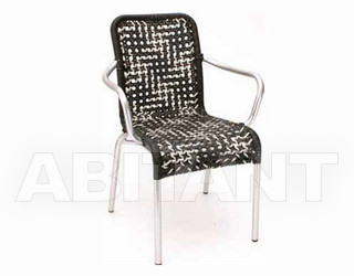 Стул с подлокотниками Frigerio Carlo Funny Wicker PV4 2