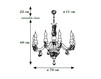 Люстра Villari Home And Lights 0002972-703 Классический / Исторический / Английский