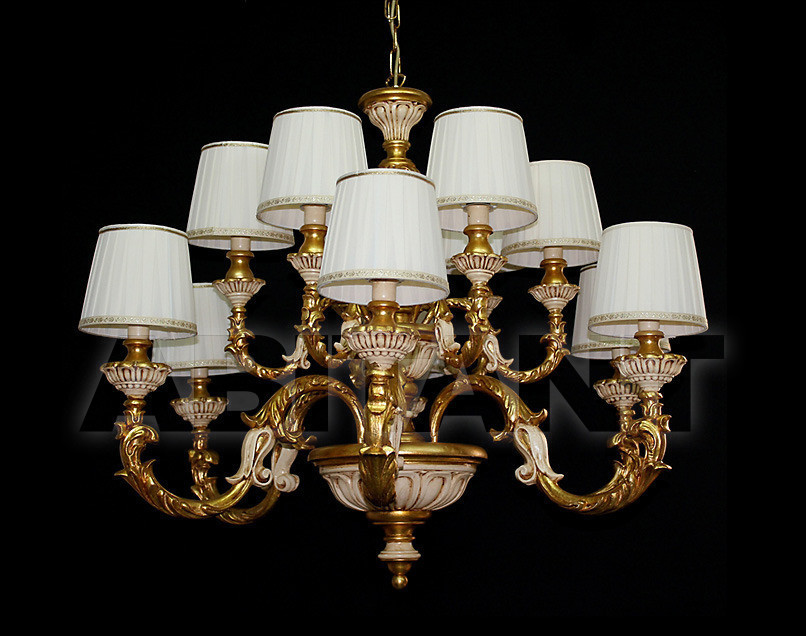 Купить Люстра Due Effe lampadari Lampadari Bacelli/6+6L con paralumi
