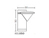 Фасадный светильник Landa illuminotecnica S.p.A. Bollards 450.050 2 Современный / Скандинавский / Модерн
