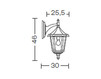 Фонарь Landa illuminotecnica S.p.A. Traditional 340.01 Современный / Скандинавский / Модерн