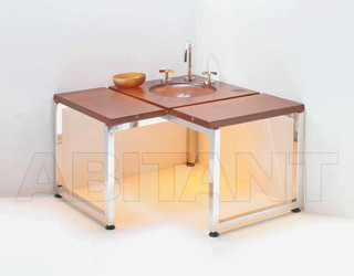 Тумба под раковину Effe 2013 LINEA STEEL