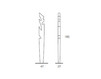 Вешалка напольная Shark COM.P.AR Clothes Stands 820 4 Современный / Скандинавский / Модерн