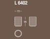 Стакан для зубных щеток IVAB Group  Living Bathroom New Vision L 6402 Современный / Скандинавский / Модерн