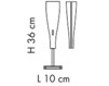 Лампа настольная Sil.Lux s.r.l. Sil Lux lT 1/227 Современный / Скандинавский / Модерн